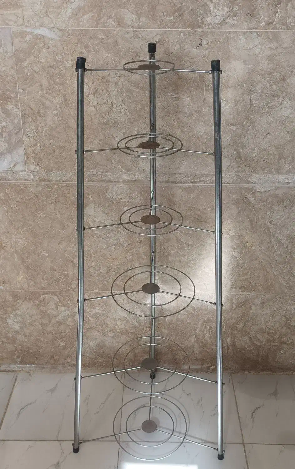 جا قابلمه ای طبقاتی|آب‌چکان و نظم‌دهنده ظروف|اهواز, مهرشهر|دیوار