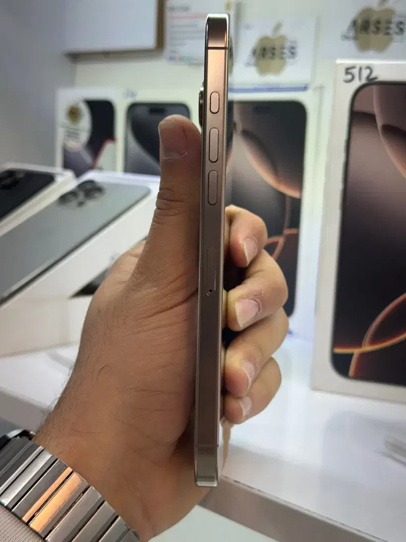 Iphone 16 Pro max 512 GB با ریجستر باتری ۱۰۰|موبایل|کرج, گوهردشت|دیوار