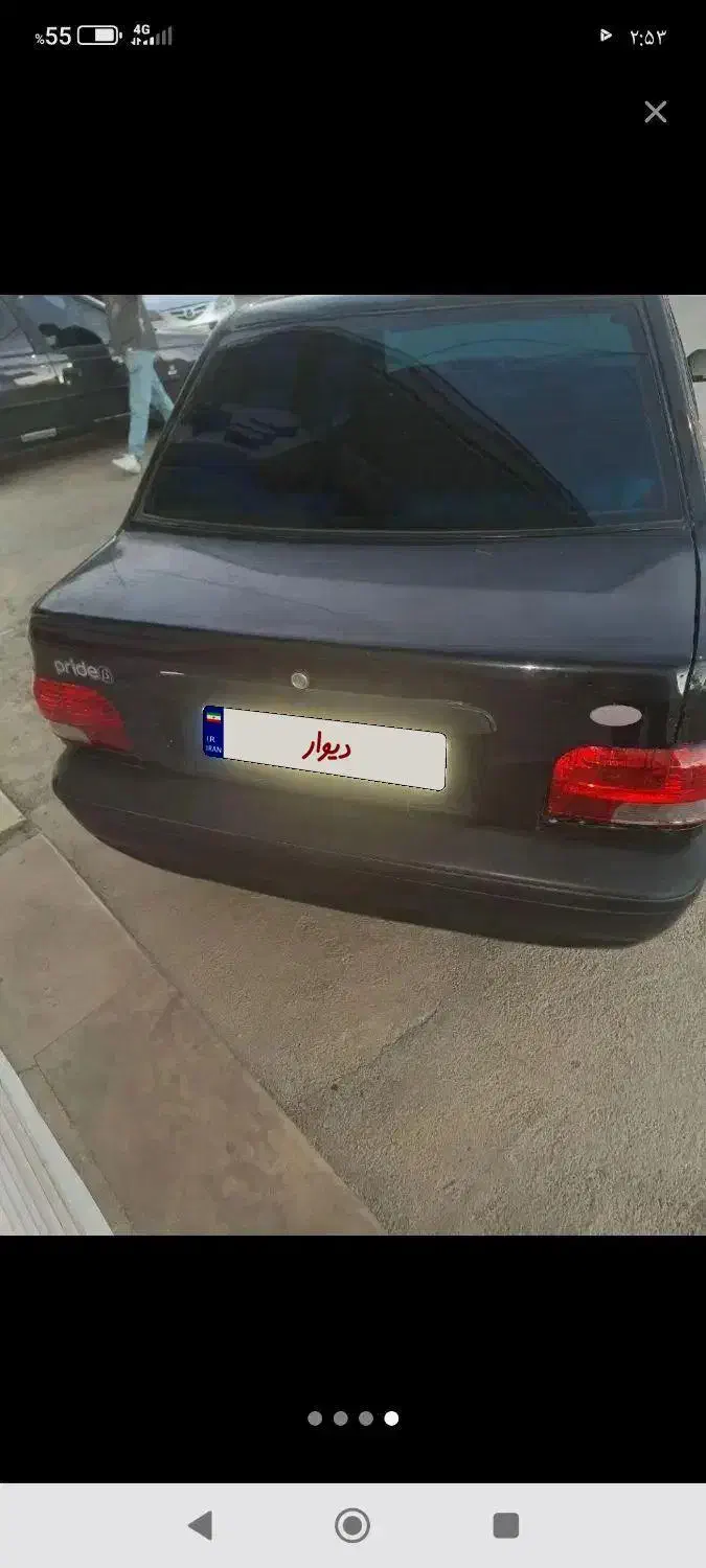 پراید۸۵ دوگانه شرکت|خودرو سواری و وانت|همدان, |دیوار