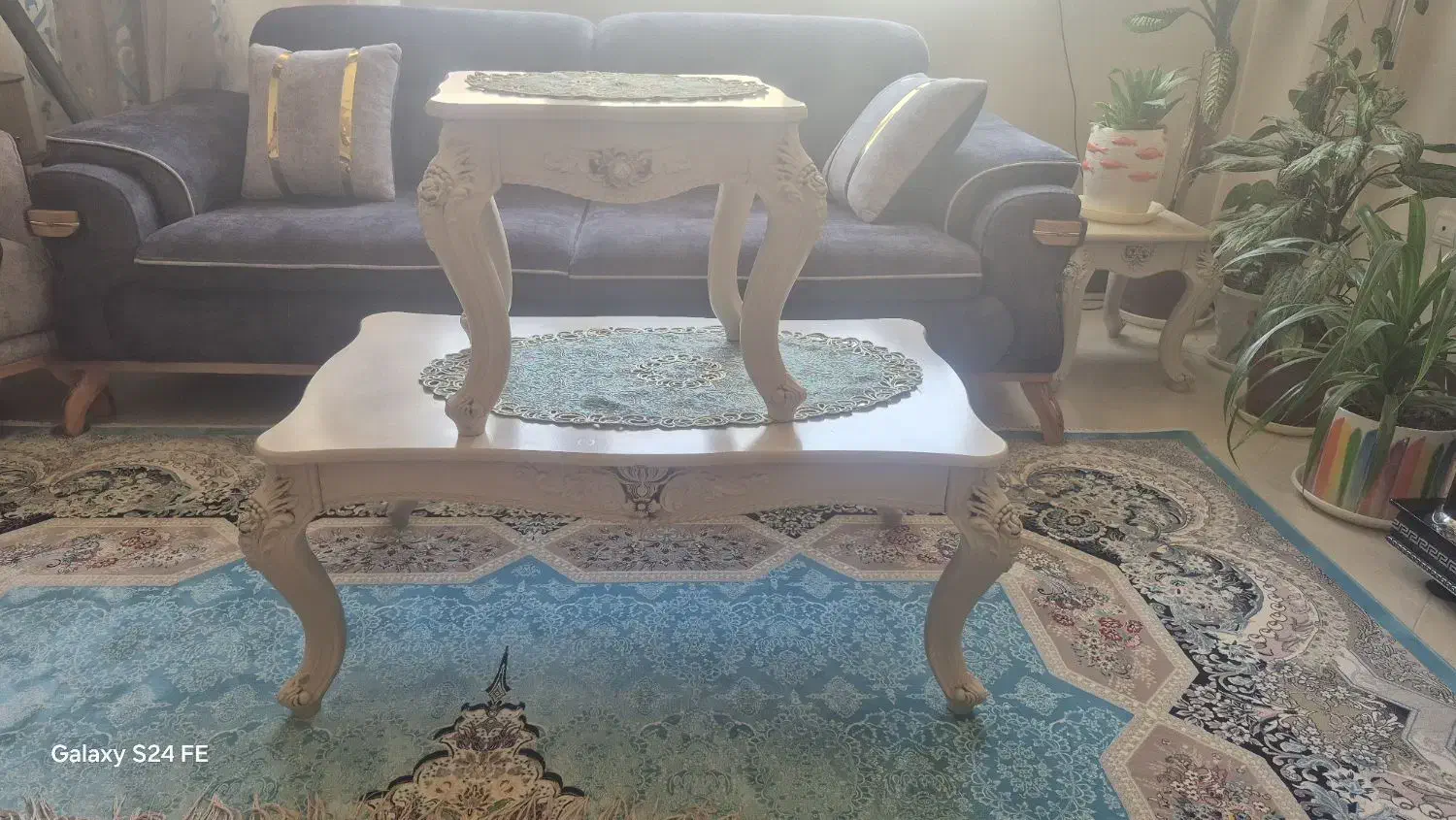 دوعددمیزعسلی ویه دونه جلومبلی|مبلمان خانگی و میز عسلی|خمینی‌شهر, |دیوار