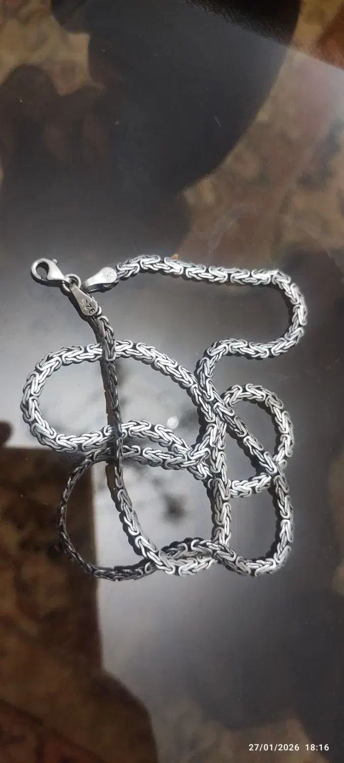 زنجیر نقره تایلندی|زیورآلات و اکسسوری|تهران, امیریه|دیوار