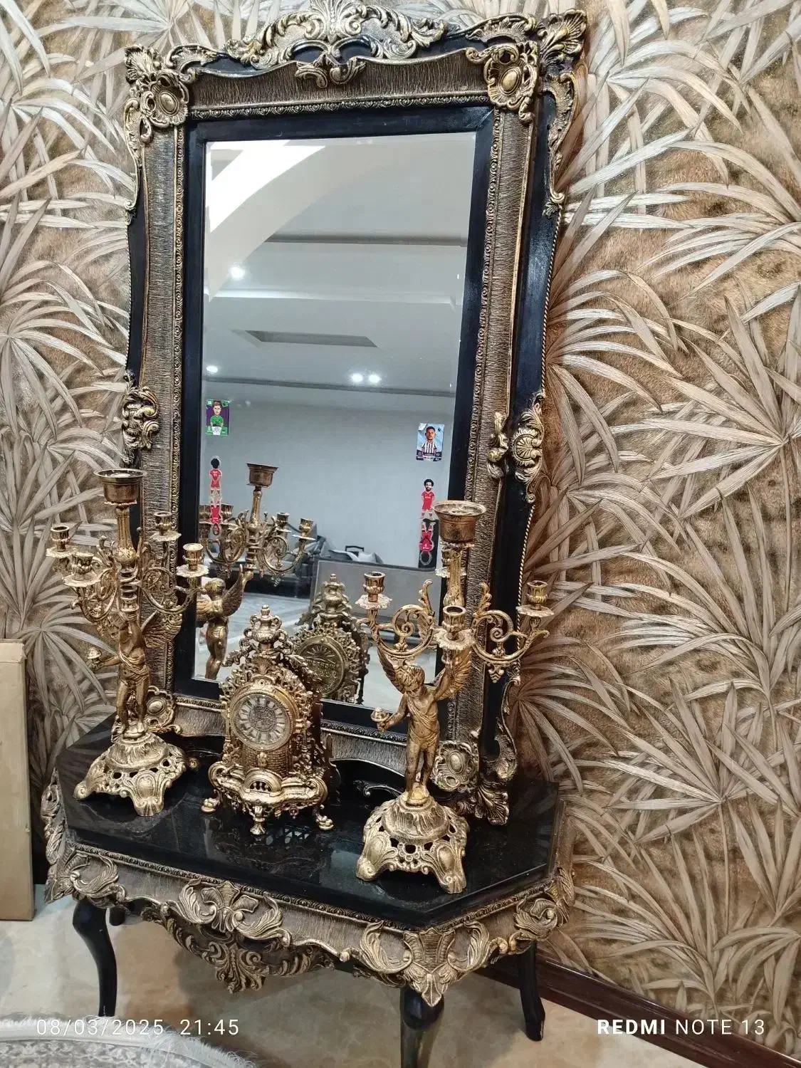 آیینه و کنسول|بوفه، ویترین، کنسول|سیرجان, |دیوار