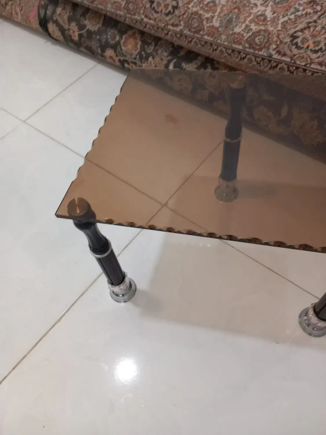 عسلی شیشه ای|مبلمان خانگی و میز عسلی|کرمانشاه, |دیوار