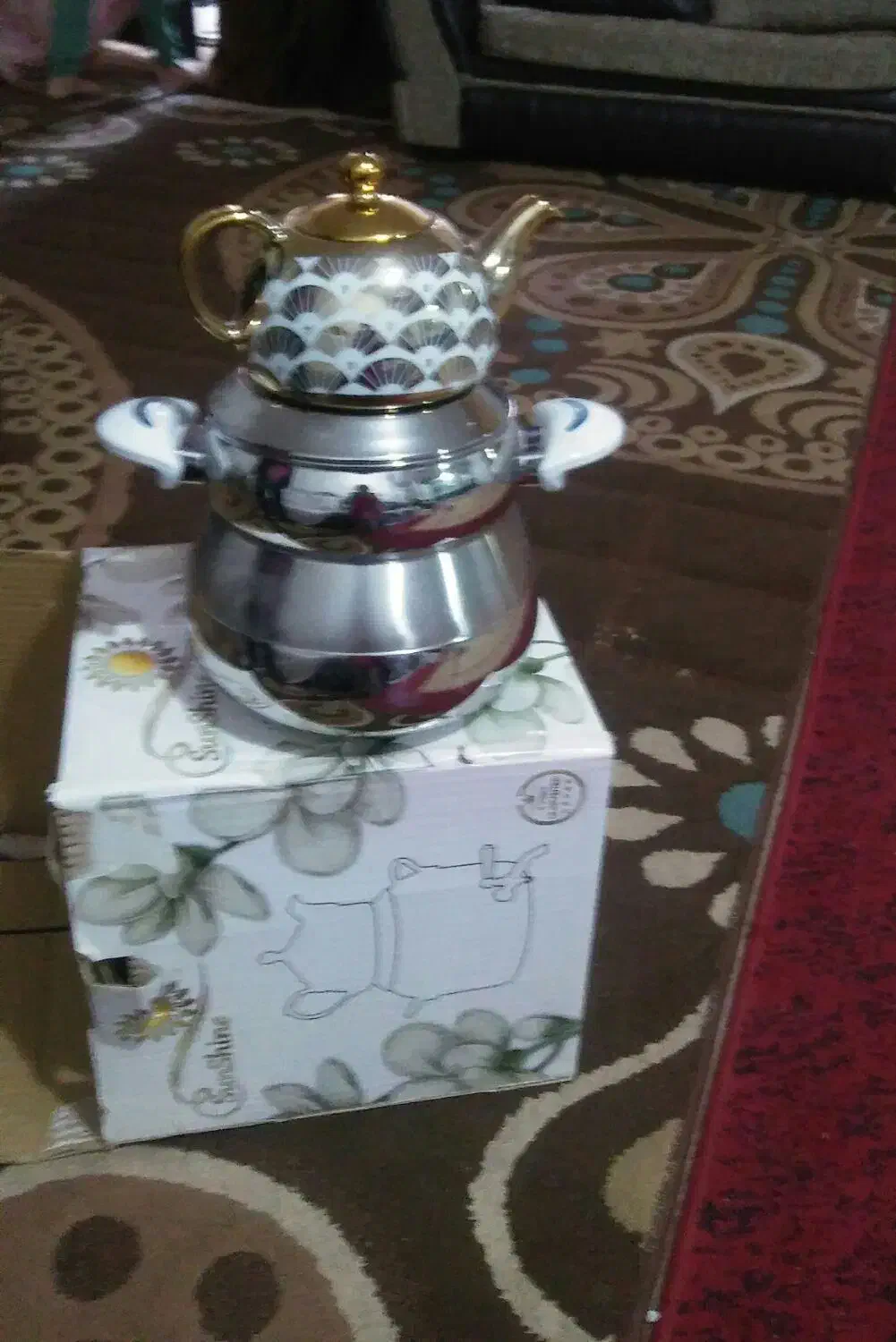 کتری قوری نونو|قوری، کتری، قهوهساز دستی|نجفآباد, یزدانشهر|دیوار