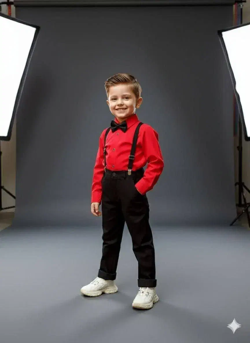 طوری که لباس یلدایی ما دلبری میکنن|کفش و لباس بچه|نجفآباد, صالح آباد|دیوار