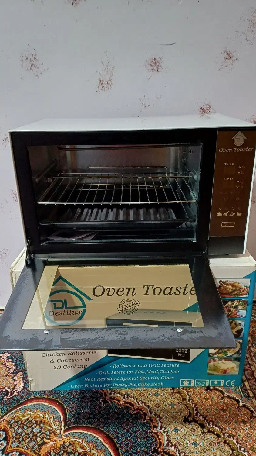 توستر لمسی oven toaster|اجاق گاز و لوازم برقی پختوپز|اردبیل, |دیوار