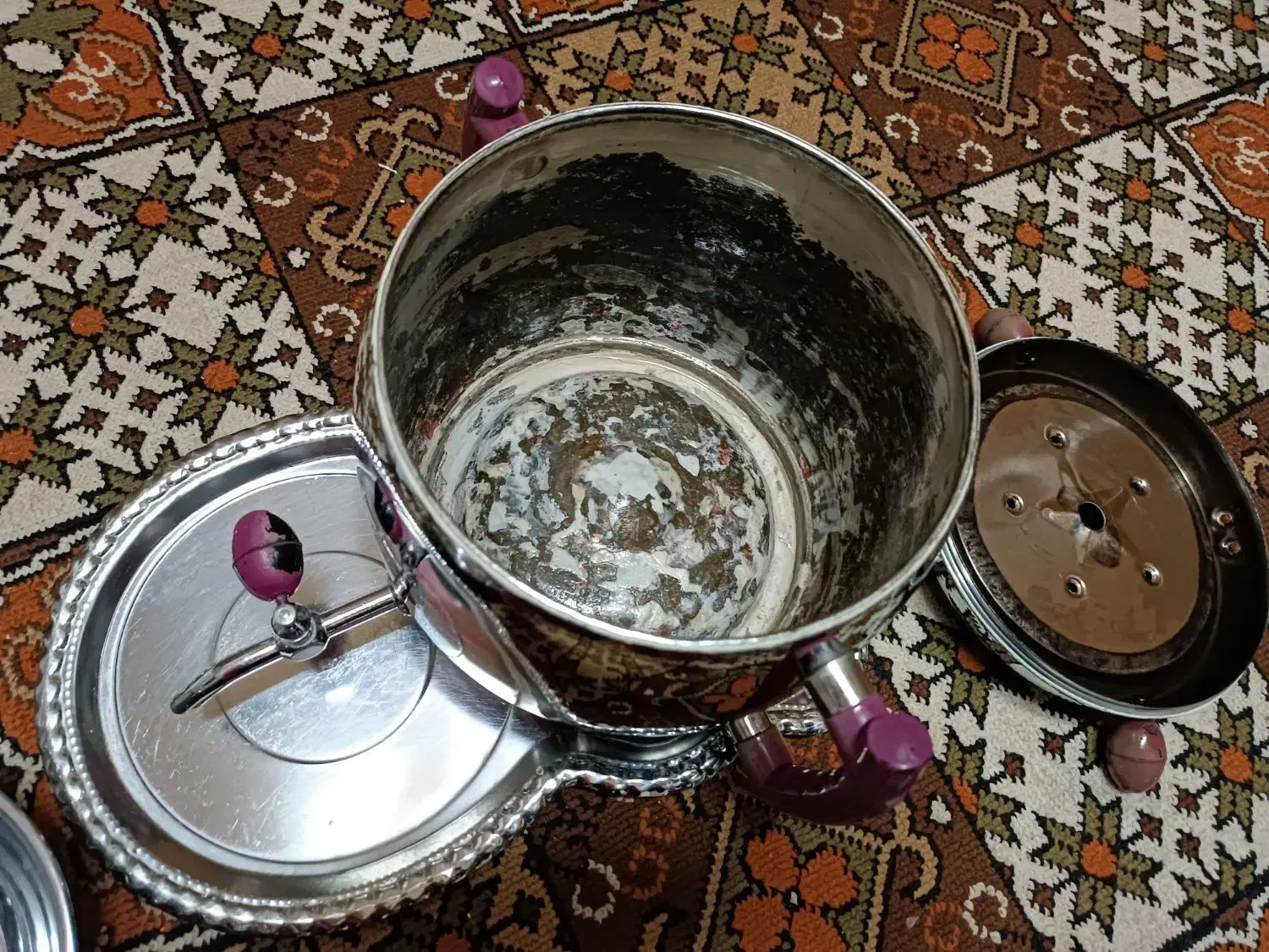 سماورگازی|سماور، چای‌ساز، قهوه‌ساز|فولادشهر, فولادشهر|دیوار