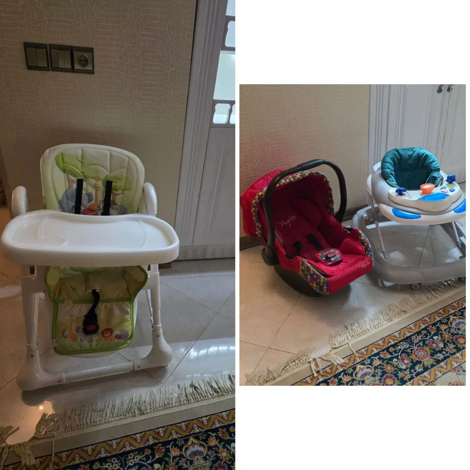 روروک،صندلی غذا،کریر و صندلی ماشین|اسباب و اثاث بچه|نیشابور, شهرک بهداری|دیوار