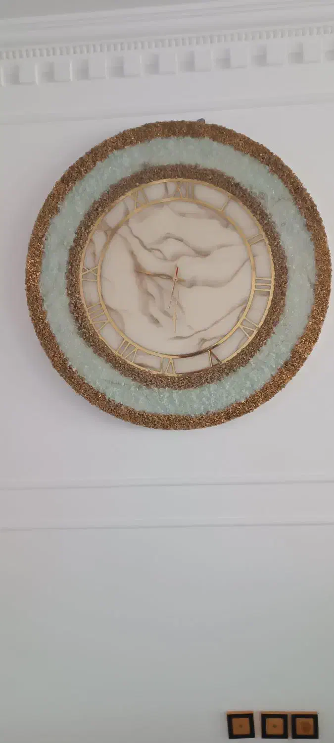 ساعت دیواری رزین|ساعت دیواری و تزئینی|قروه, |دیوار