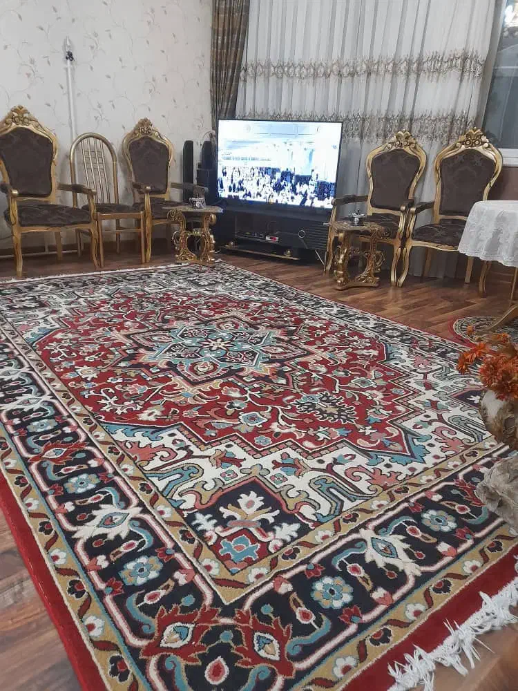 ۱جفت فرش ماشینی|فرش|تبریز, |دیوار