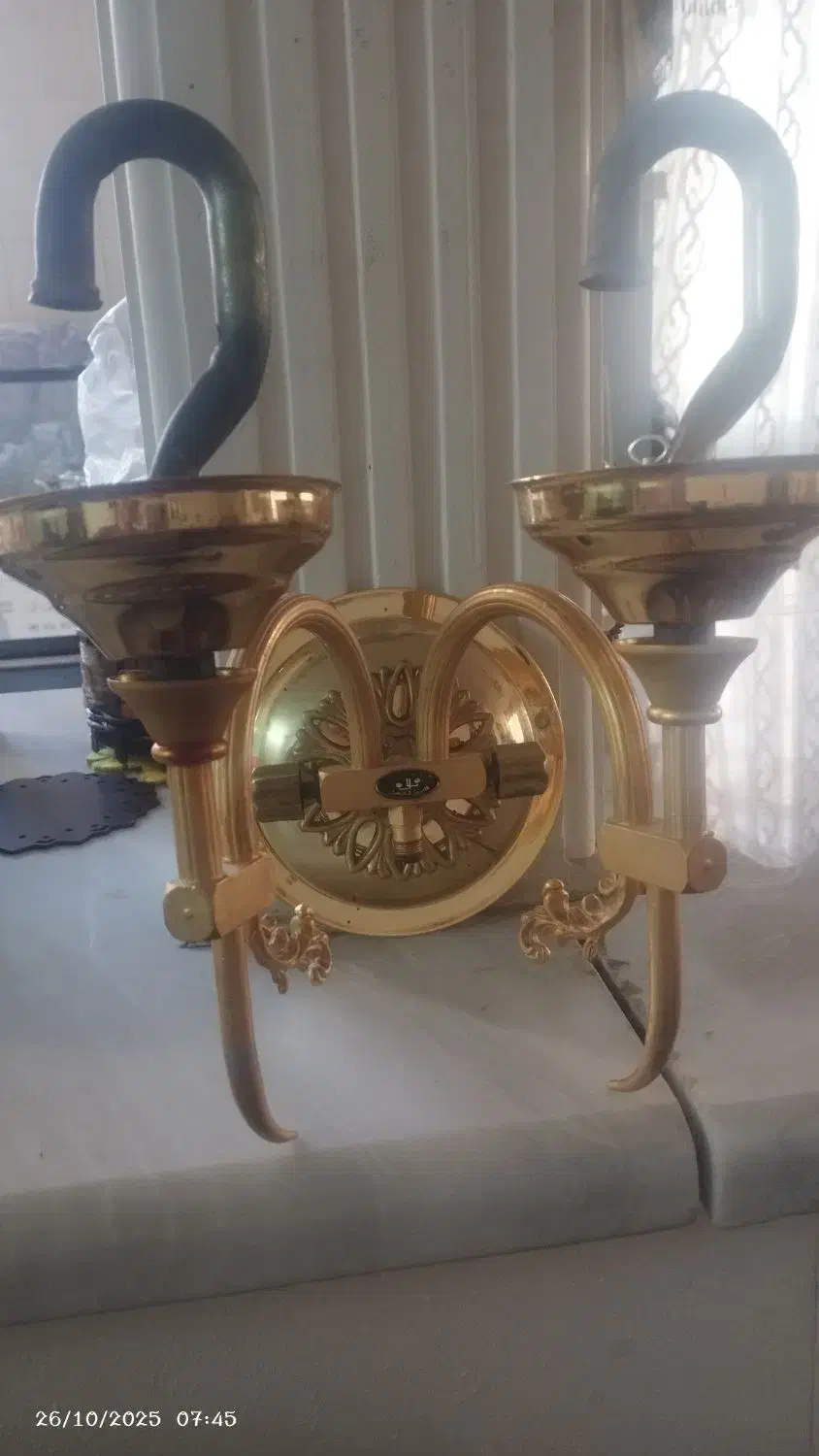 روشنایی گاز|لوستر و چراغ آویز|اراک, |دیوار