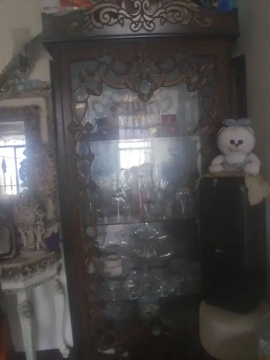 بوفه|بوفه، ویترین، کنسول|قم, ولیعصر|دیوار