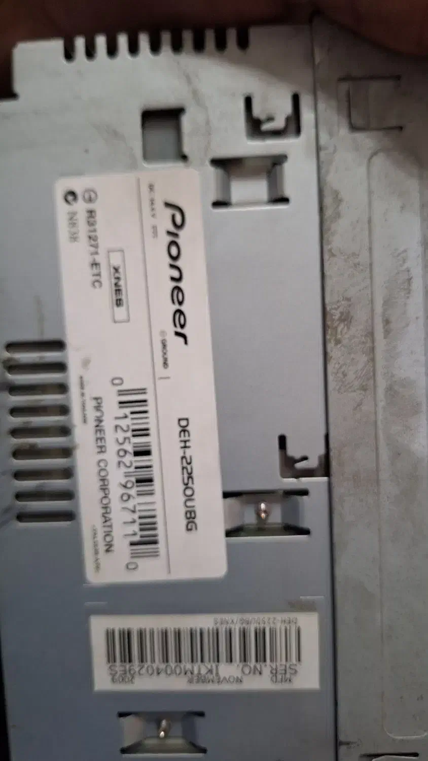 ضبط پایونر ۲۲۵۰ اصل|قطعات یدکی و لوازم جانبی|فسا, |دیوار