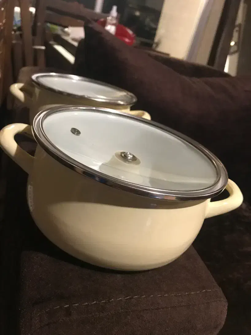 ست قابلمه لعابی درب دار|ظروف پختوپز|رشت, جانبازان|دیوار