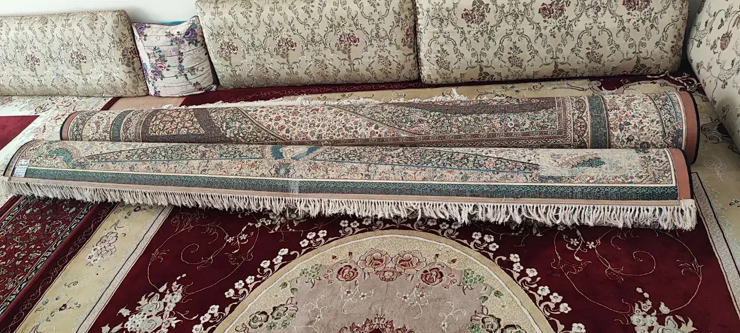 دو تخته فرش 12 متری|فرش|ایلام, |دیوار