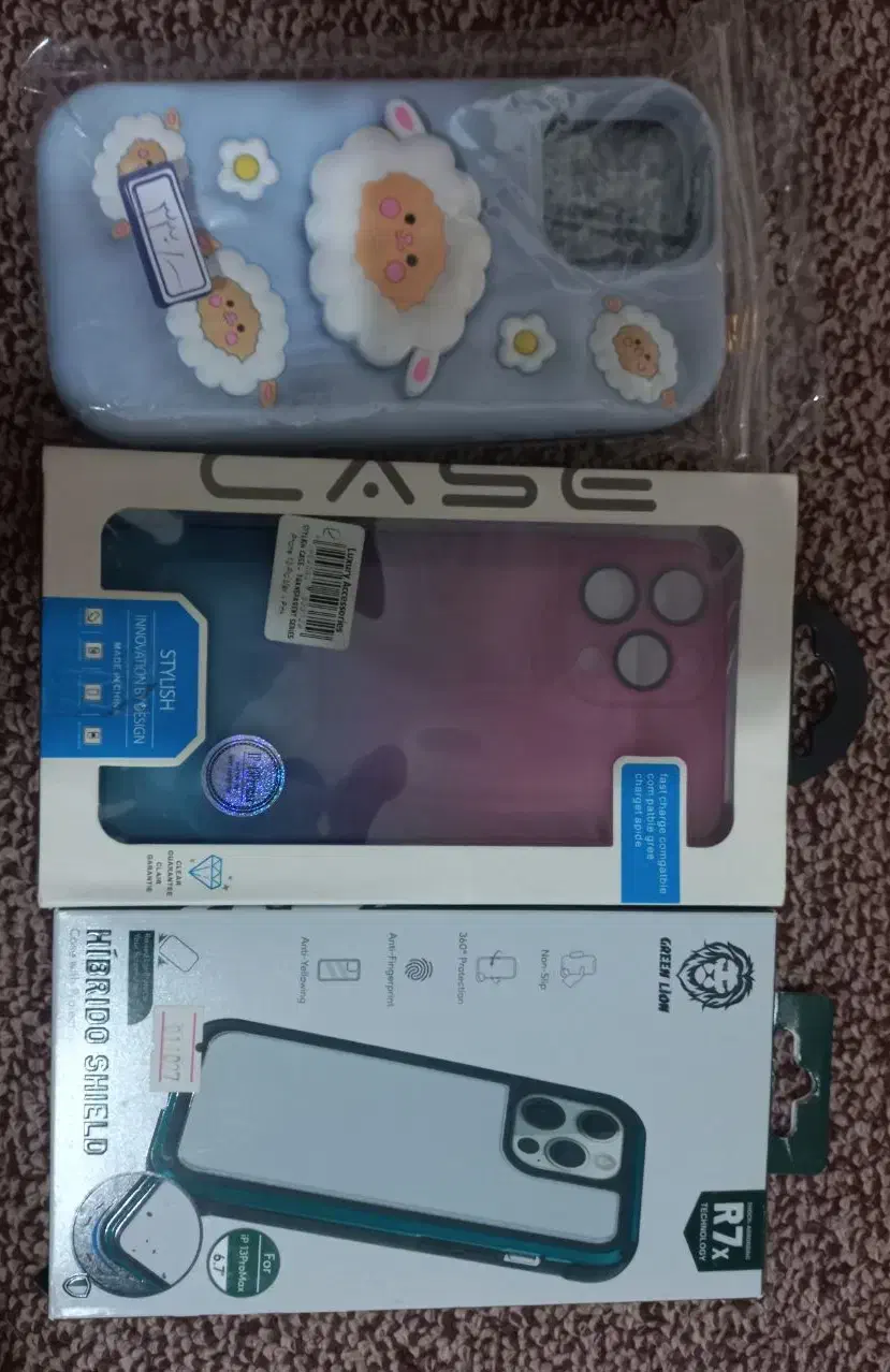 ۳ عدد کاور آیفون ۱۳ پرومکس|لوازم جانبی موبایل و تبلت|برازجان, |دیوار