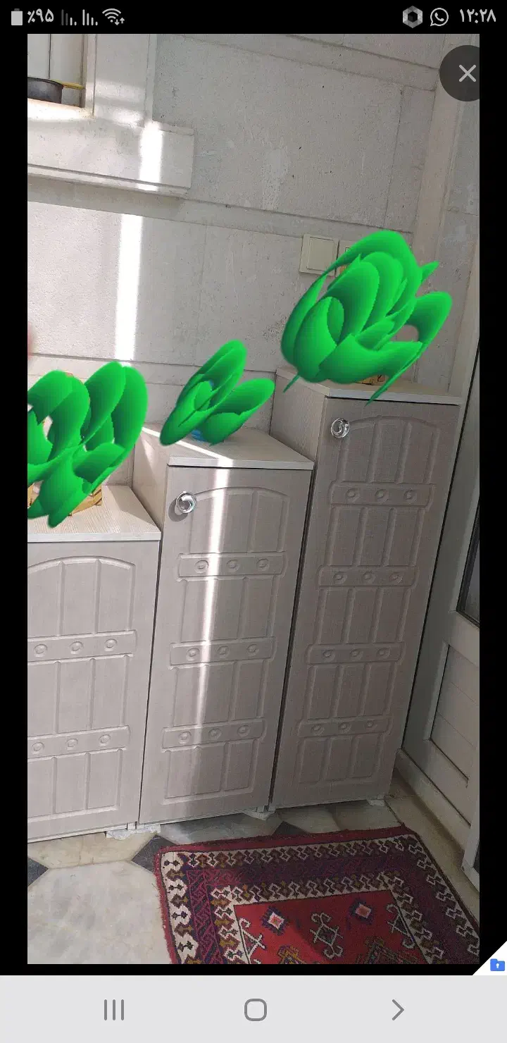 جاکفشی سه عددی کاملا سالم|جاکفشی، کمد، دراور|قائن, |دیوار