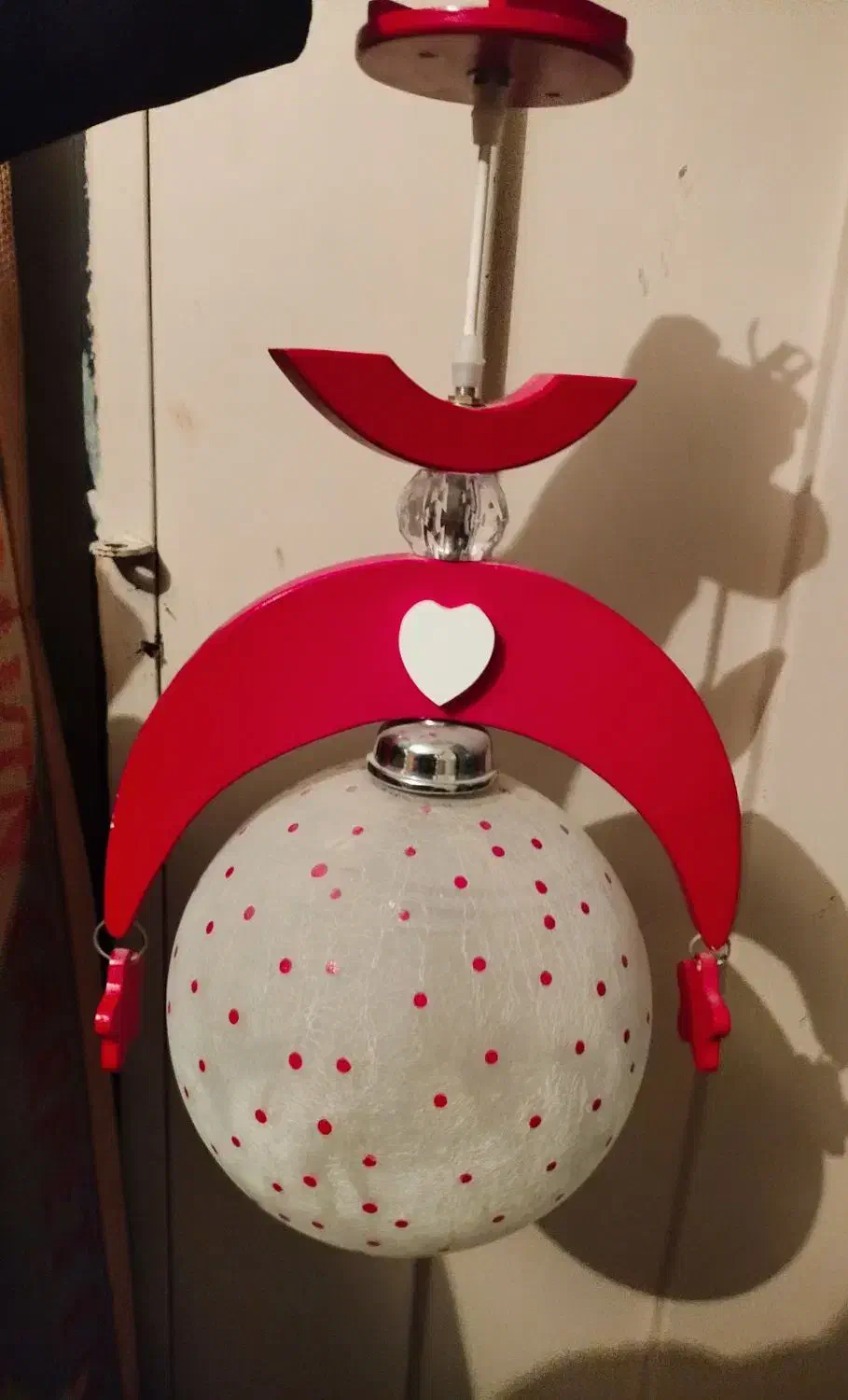 لوستر اتاق کودک فانتزی در حد نو|لوستر و چراغ آویز|محمدیه-قزوین, |دیوار