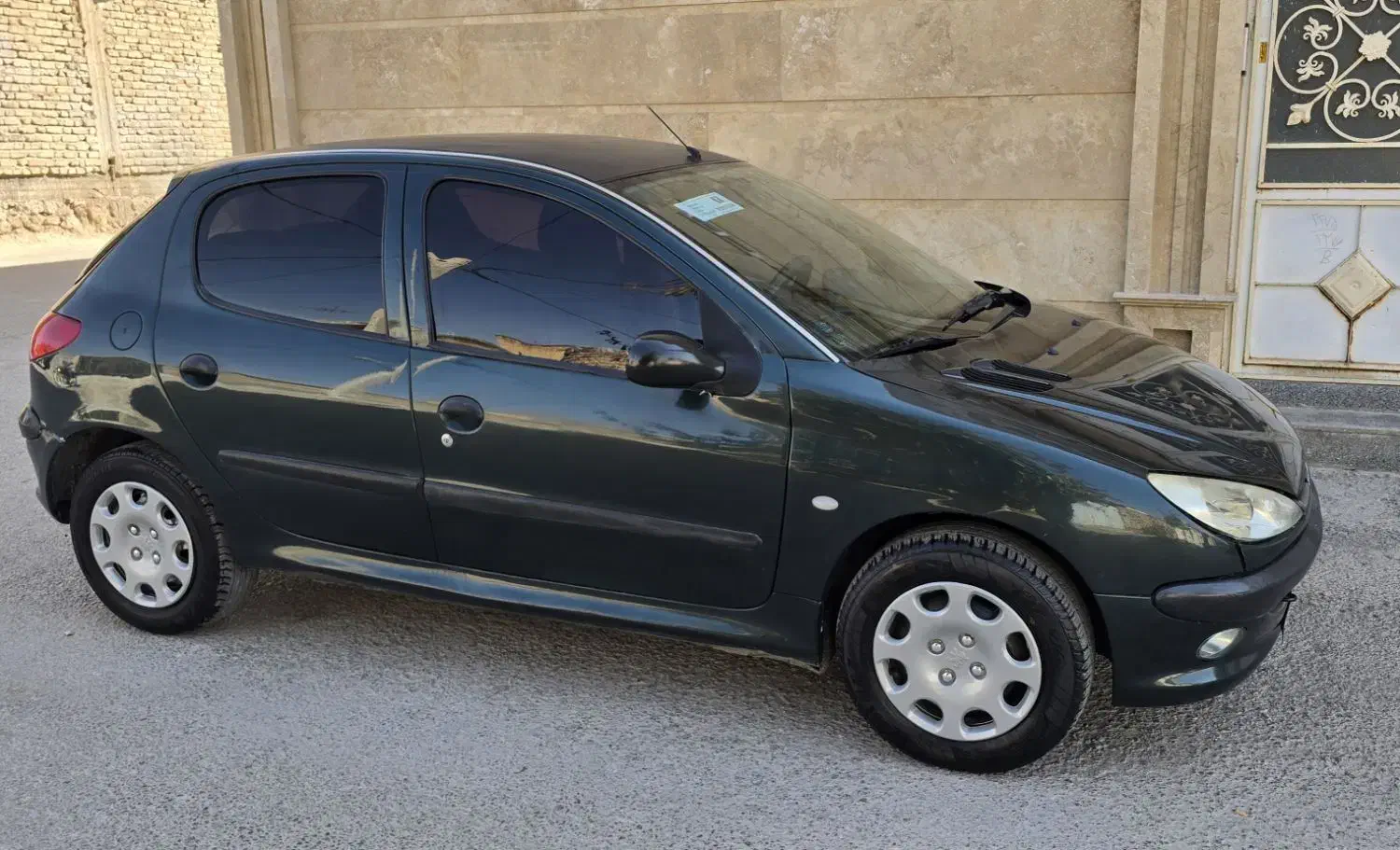 ۲۰۶ تیپ ۲ مدل ۸۳ شاسی پلم|خودرو سواری و وانت|مرودشت, ژیان|دیوار