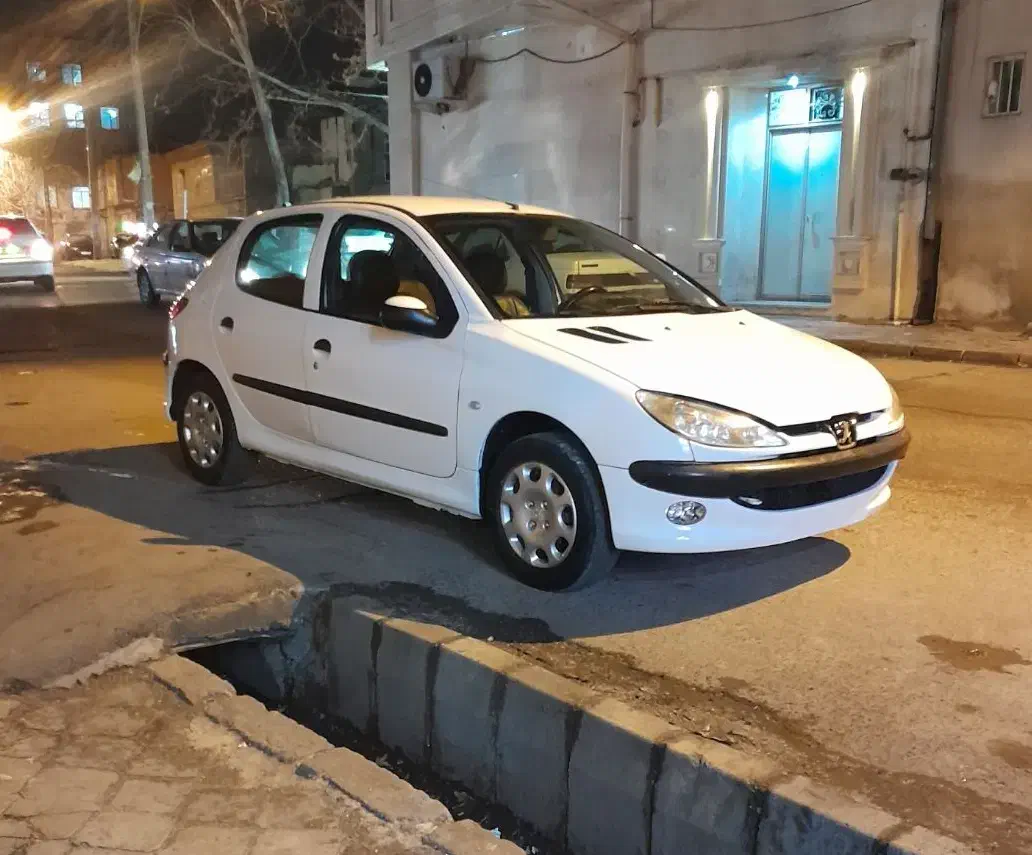 ۲۰۶سفید مدل۹۱|خودرو سواری و وانت|مراغه, |دیوار