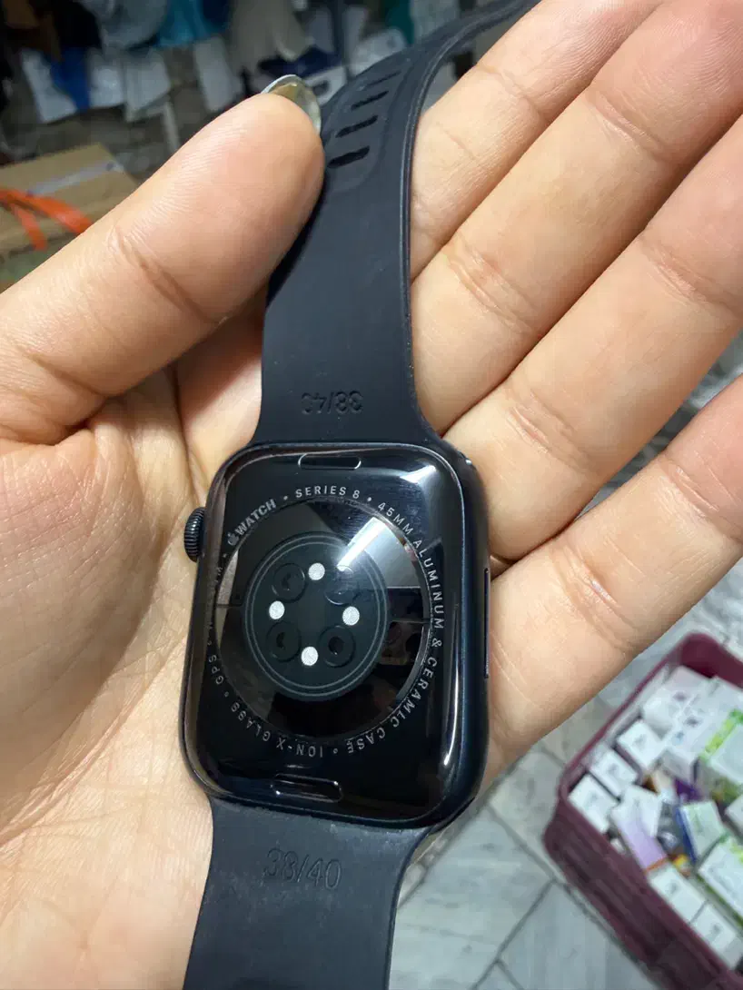 اپل واچ سری ۸    ۴۵میلیمتری|ساعت|کرج, شهرک شهرداری|دیوار