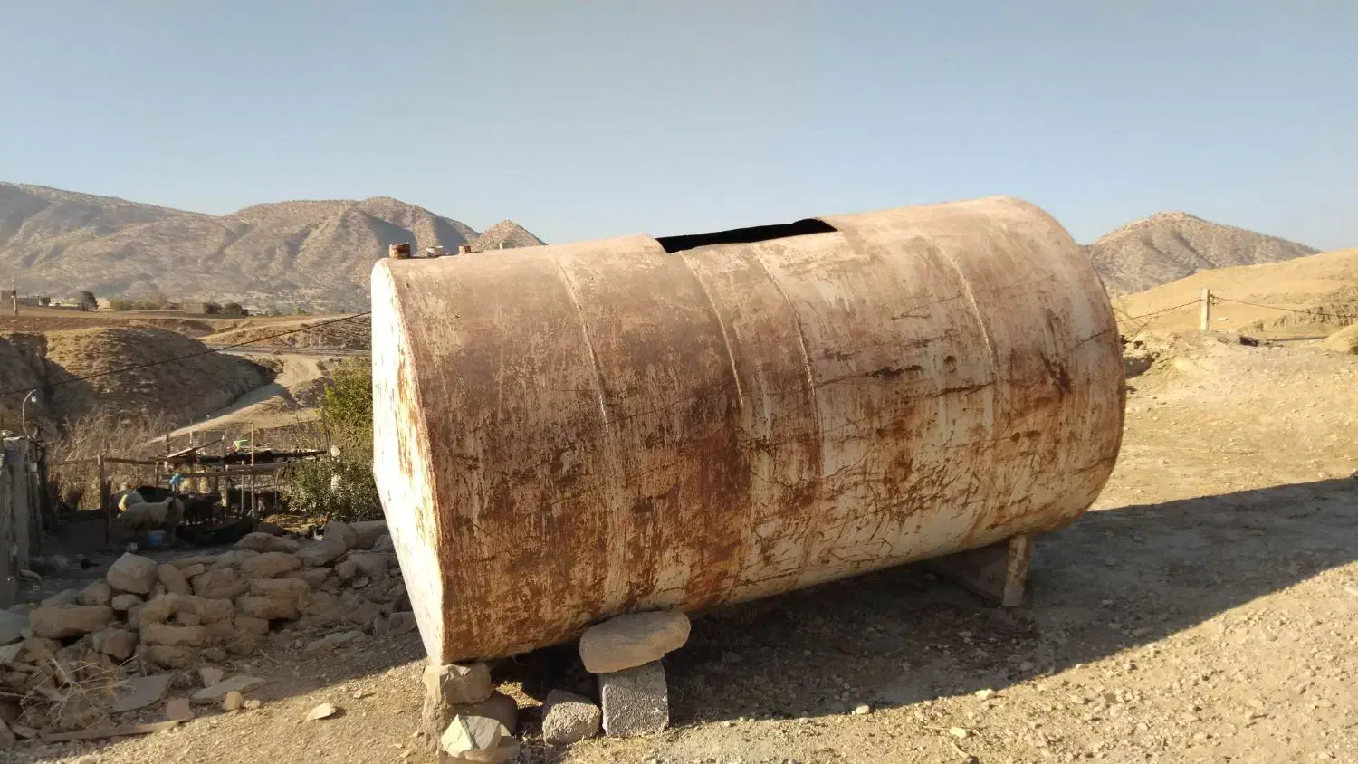 تانکر آب 5500 لیتر|مصالح و تجهیزات ساختمان|چوار, |دیوار