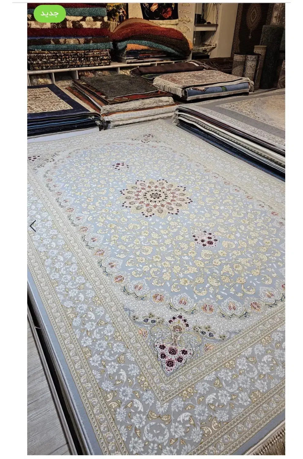 فرش ماشینی امیر کبیر،آماندا نقره ای|فرش|آستانه اشرفیه, |دیوار