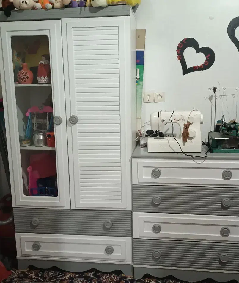 کمد و دراور نوعه نو|جاکفشی، کمد، دراور|فردوسیه, |دیوار