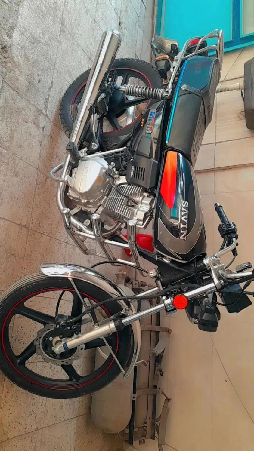 موتور ساوین ۱۵۰مدل۱۴۰۳|موتورسیکلت|نیشابور, باغ نو|دیوار