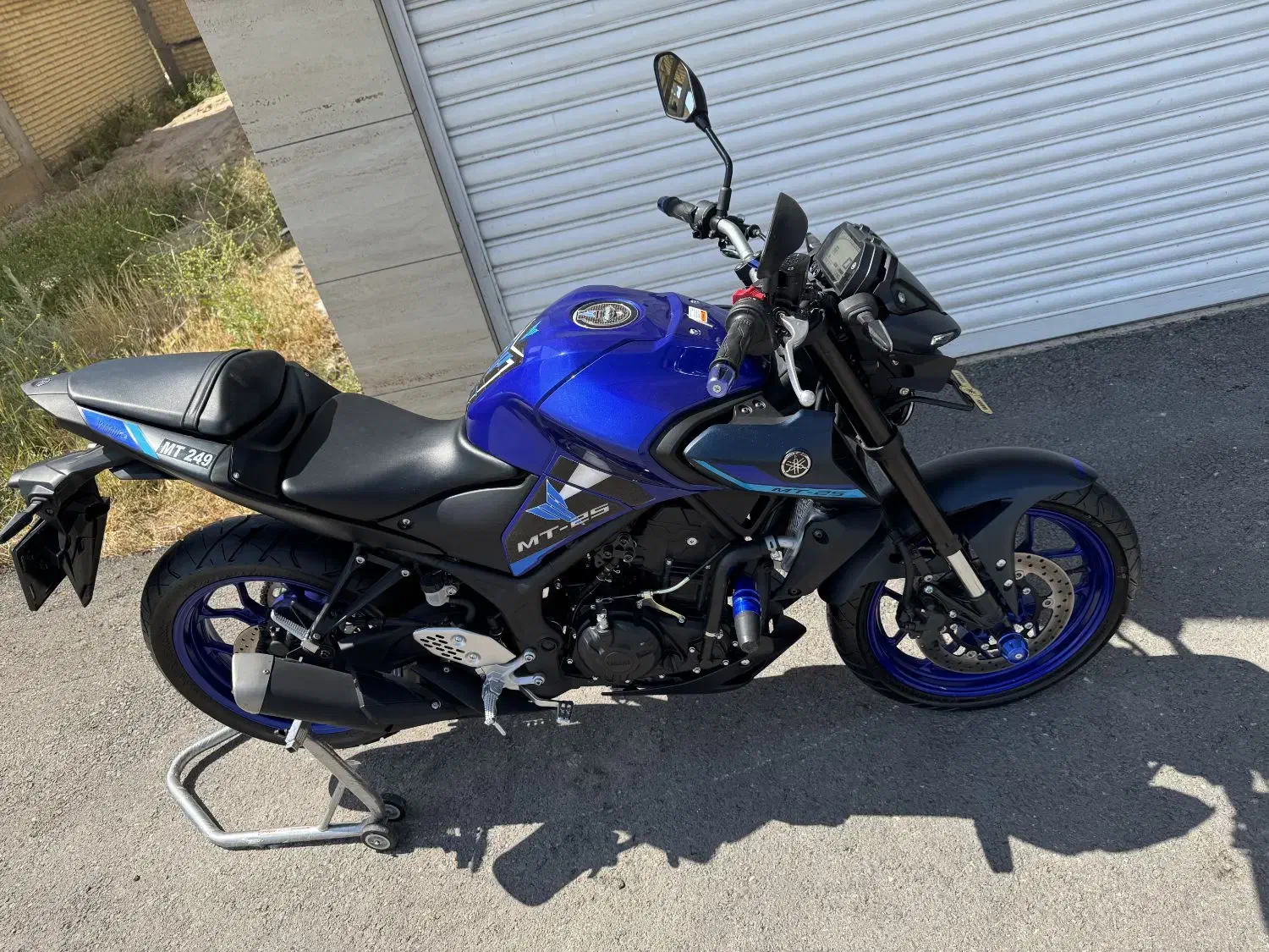 موتور mt 25|موتورسیکلت|مرودشت, ثبت احوال|دیوار