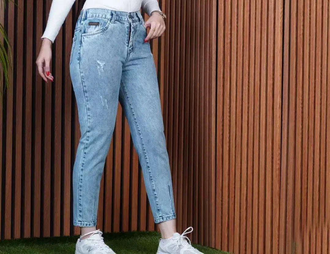 شلوار جین مام زنانه قیمت عمده|لباس|ساری, |دیوار