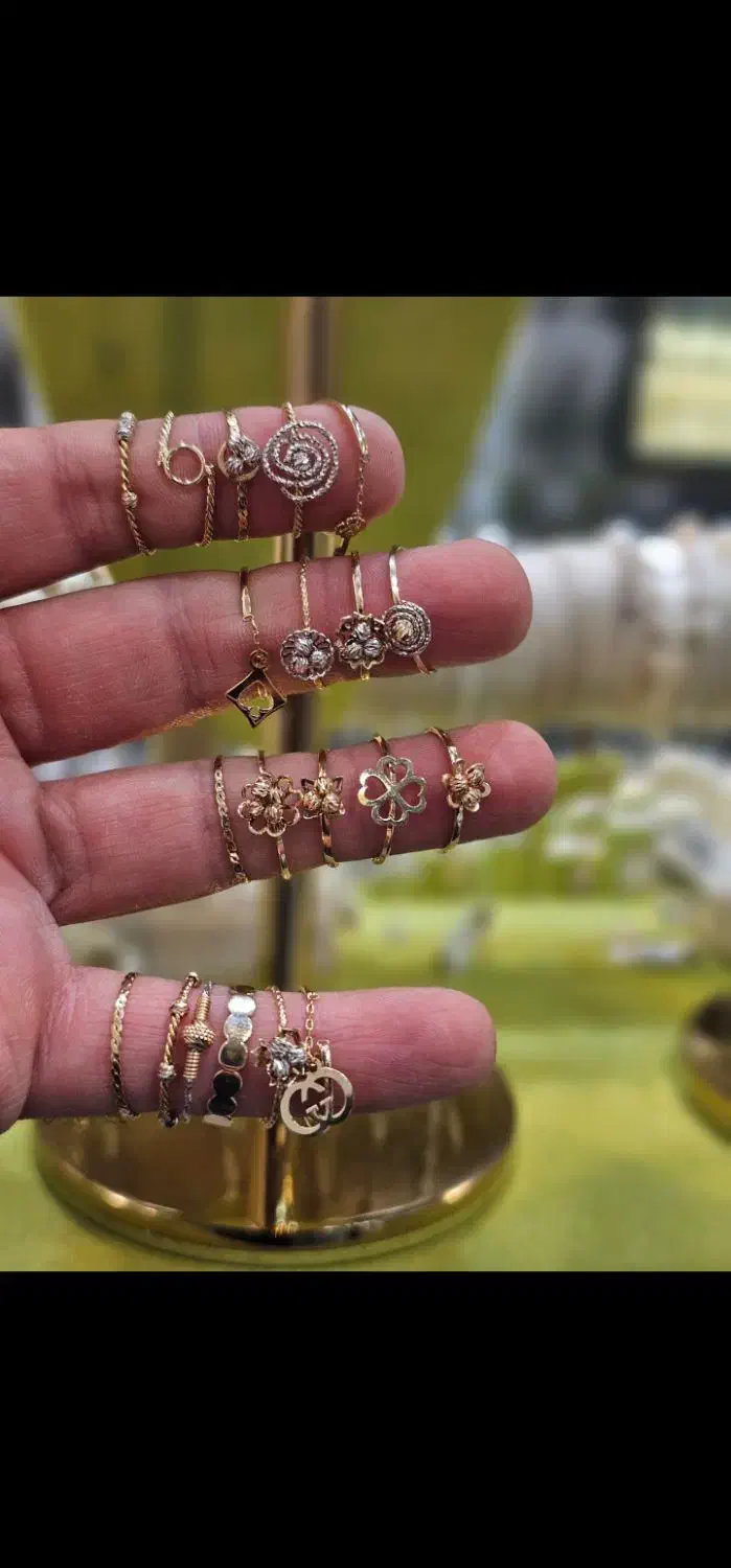 طلای آبان ، انگشترهای مینیمال|جواهرات|تهران, بازار|دیوار