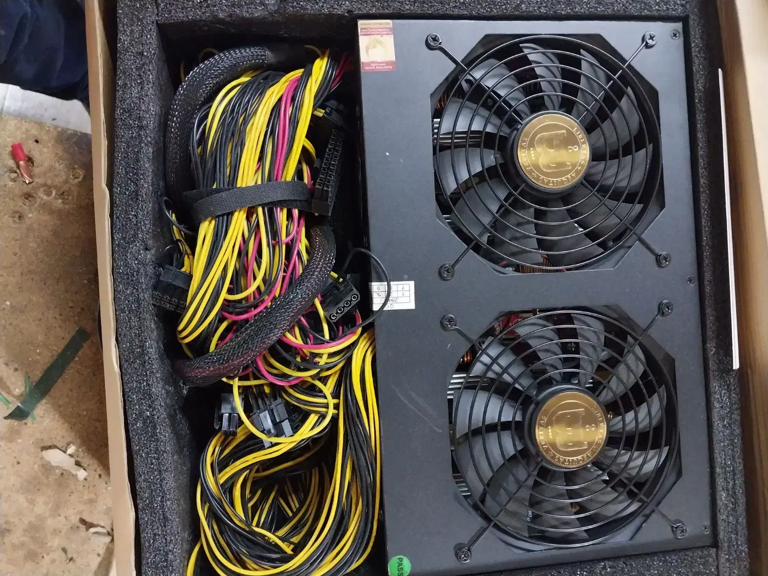 پاور ۳۰۰۰وات کامپیوتر و جنب آن برای ماین|قطعات و لوازم جانبی رایانه|ری, ولی آباد|دیوار