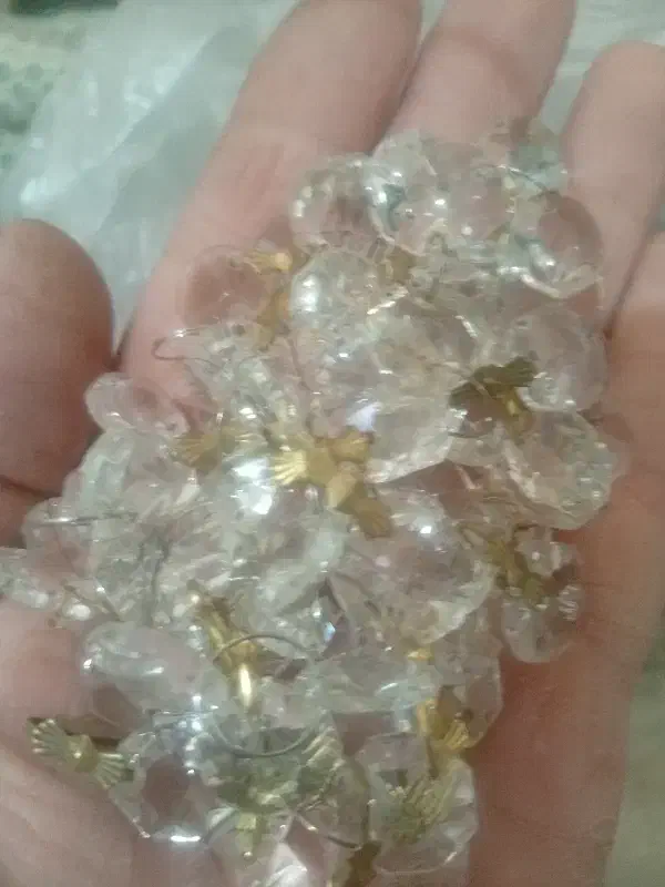 ریسه کریستال|لوستر و چراغ آویز|کرج, ساماندهی|دیوار