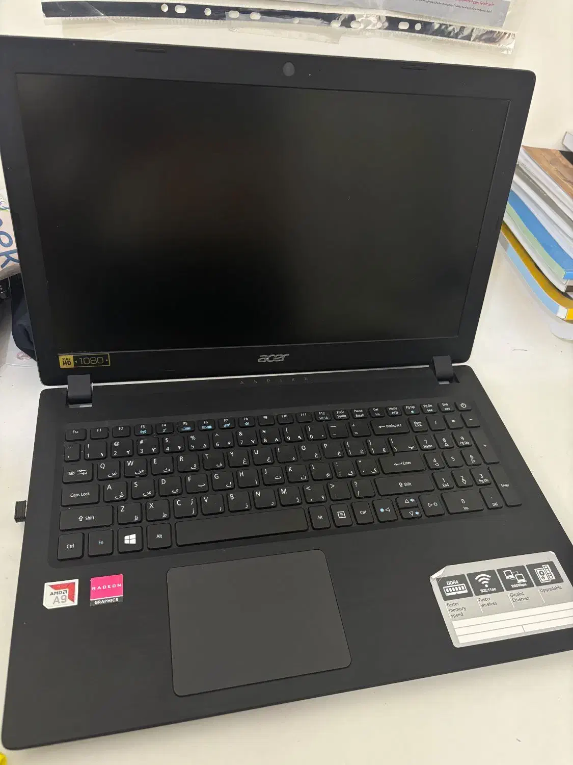 لپ‌تاپ Acer تمیز  AMD A9 کامل مطالعه شود|رایانه همراه|تهران, ارم|دیوار