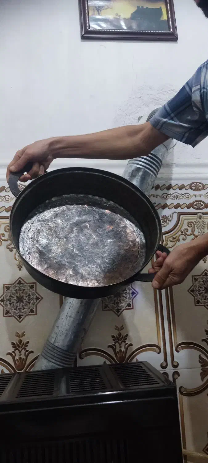 ماهیتابه مسی|ظروف پخت‌وپز|گرگان, |دیوار