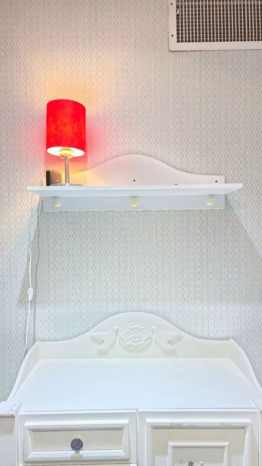 کمد لباس کودک به همراه دراور و شلف چوب|جاکفشی، کمد، دراور|مشهد, جاهد شهر|دیوار