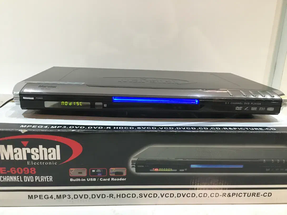 دی وی دی پلیر مارشال(فلش خور)|پخش‌کننده DVD و ویدیو|اصفهان, شهرک ولیعصر|دیوار