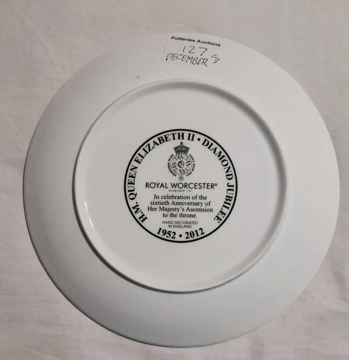 بشقاب یادبود ملکه الیزابت|کلکسیون اشیاء عتیقه|شیراز, فرگاز|دیوار