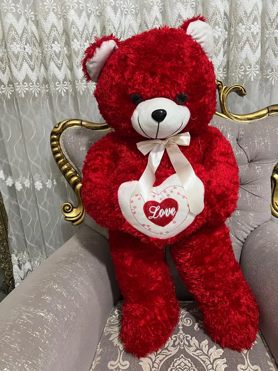 عروسک خرس قرمز|اسباب‌بازی بچه|تهران, شمیران‌نو|دیوار