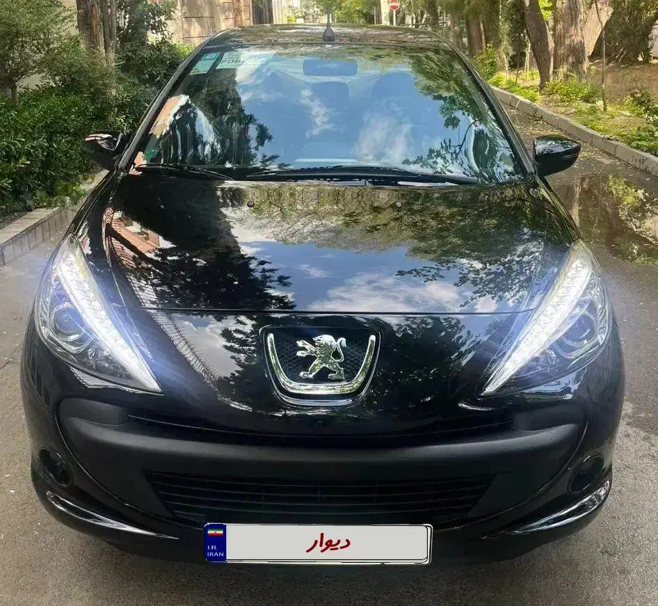 پژو ۲۰۷ TU3 مشکی آبنوس متالیک|خودرو سواری و وانت|اصفهان, باغ زرشک|دیوار