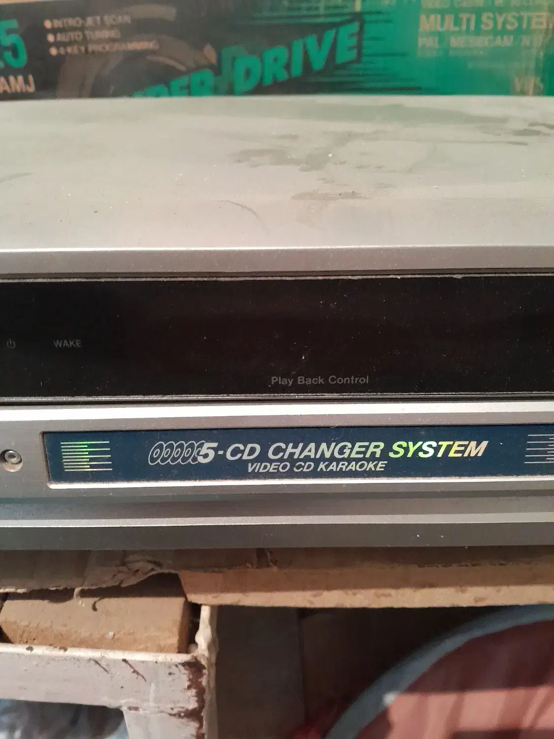 ویدئو سی دی ۵ دیسک پاناسونیک ژاپنی اصل|پخشکننده DVD و ویدیو|گرگان, |دیوار