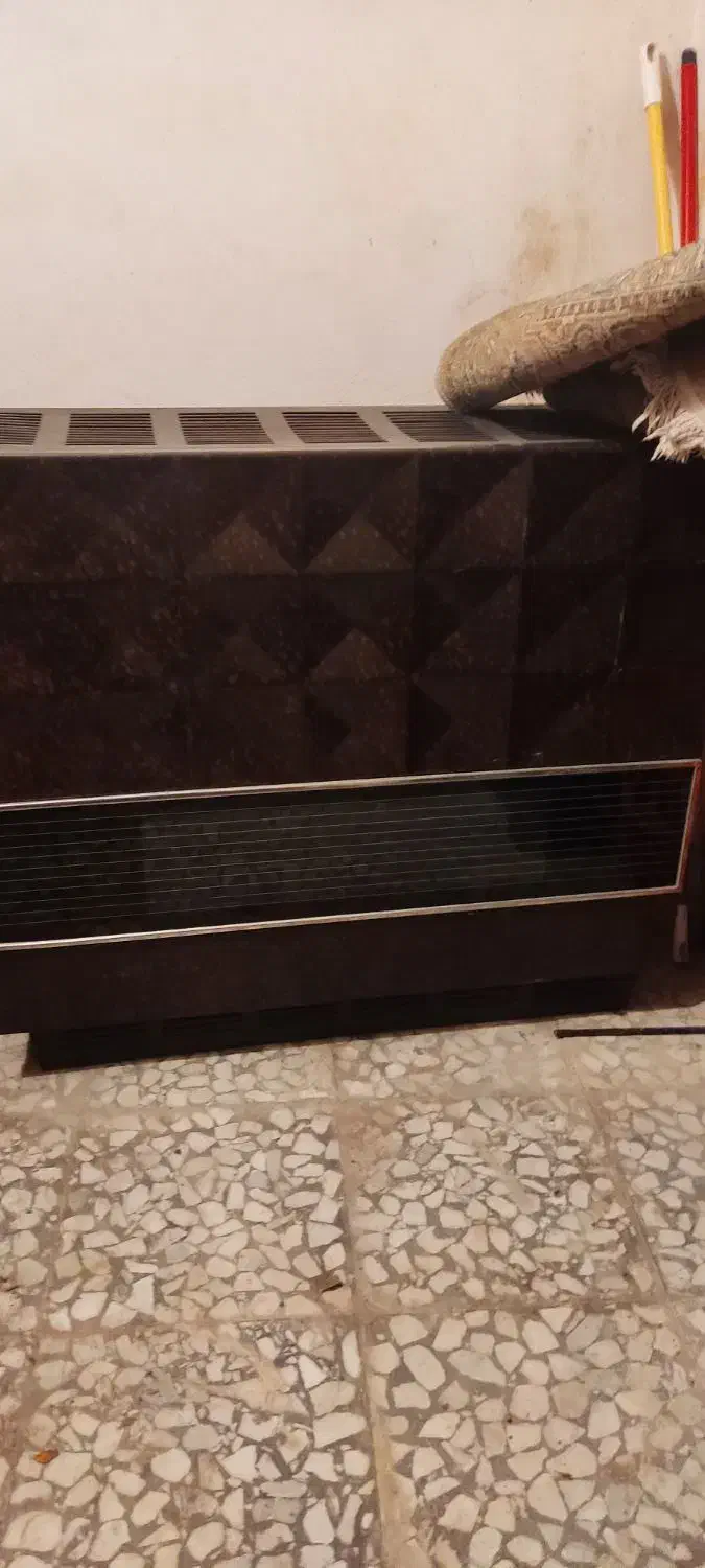 بخاری ارج ۱۲|بخاری، هیتر، شومینه|قائم‌شهر, |دیوار