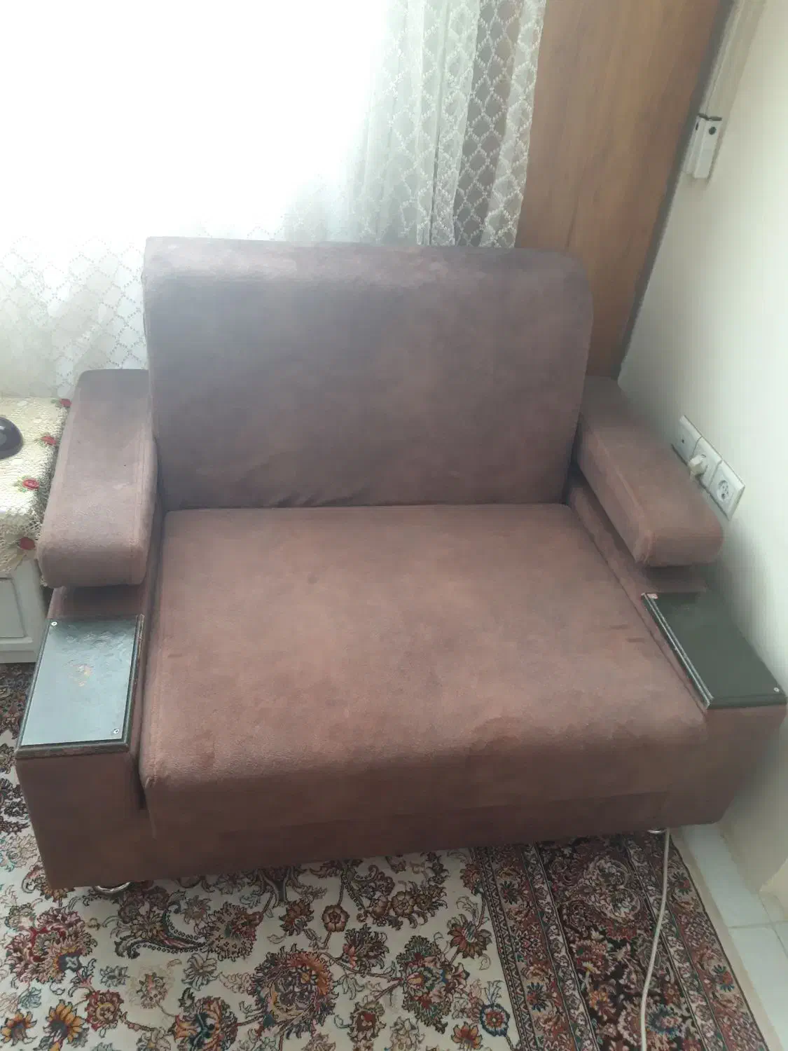 مبل تخت خواب شو|تخت و سرویس خواب|مشهد, دانشجو|دیوار