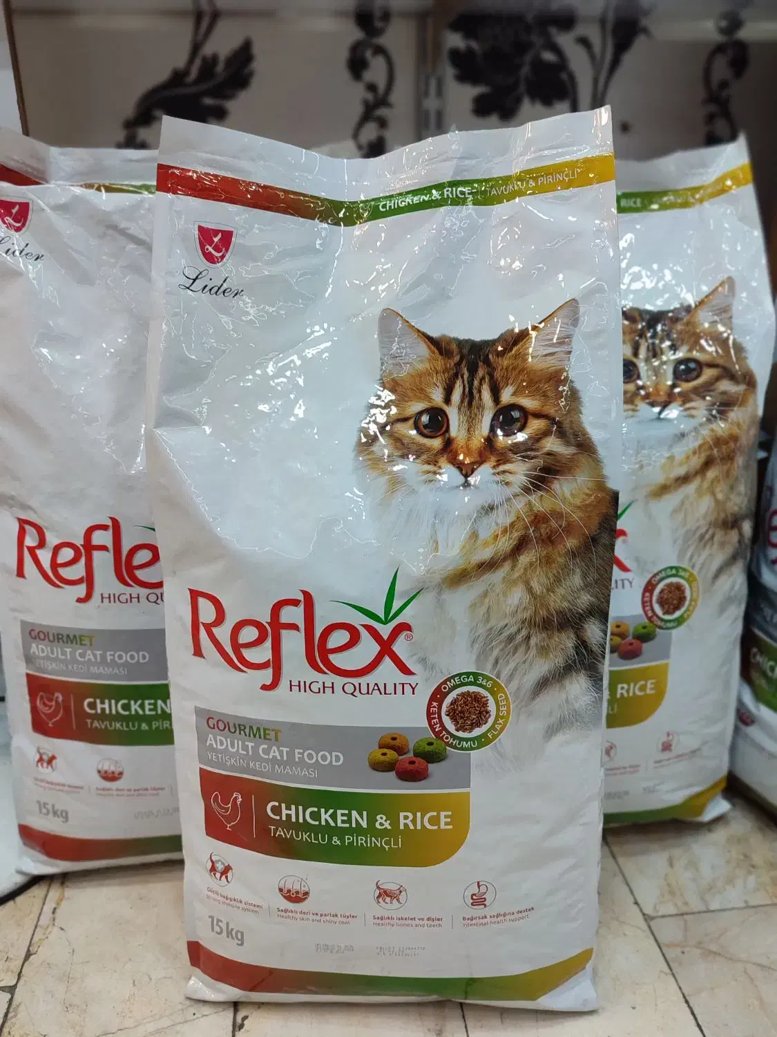 غذای خشک گربه رفلکس (اصل)|لوازم جانبی حیوانات|تهران, صادقیه|دیوار