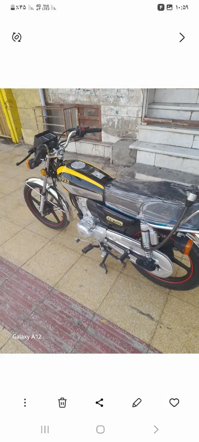 موتور403دوهزار کار بازدید کهنوج|موتورسیکلت|کهنوج, |دیوار