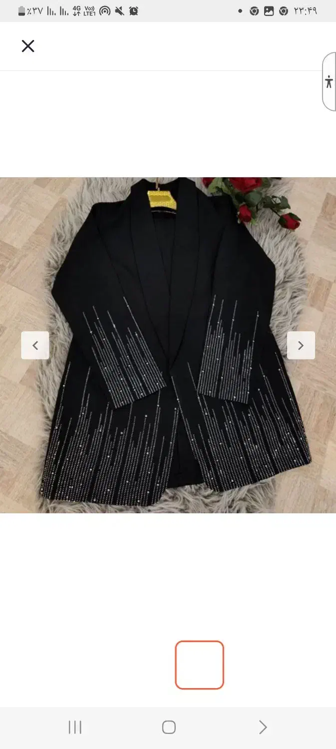 کت مجلسی مشکی نو وتمیز|لباس|خرم‌آباد, |دیوار