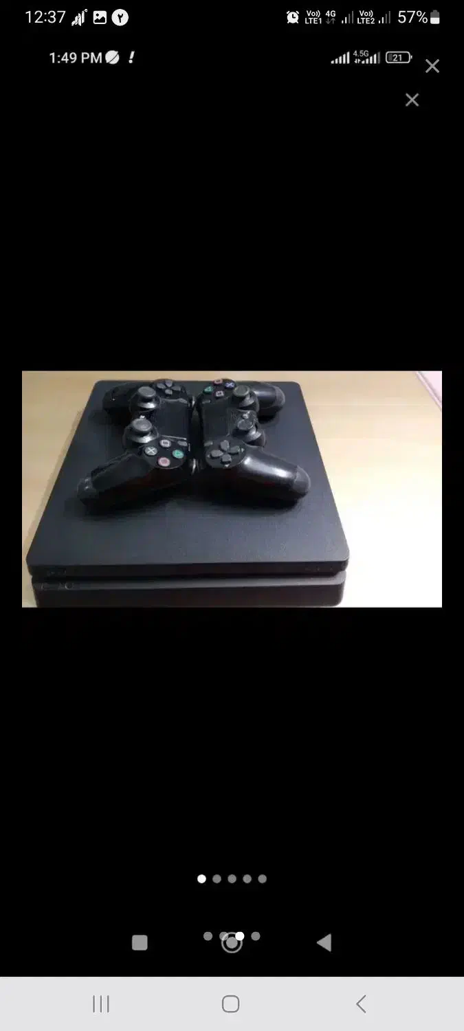 ps4 slim|کنسول، بازی ویدئویی و آنلاین|کرج, کمال‌شهر|دیوار