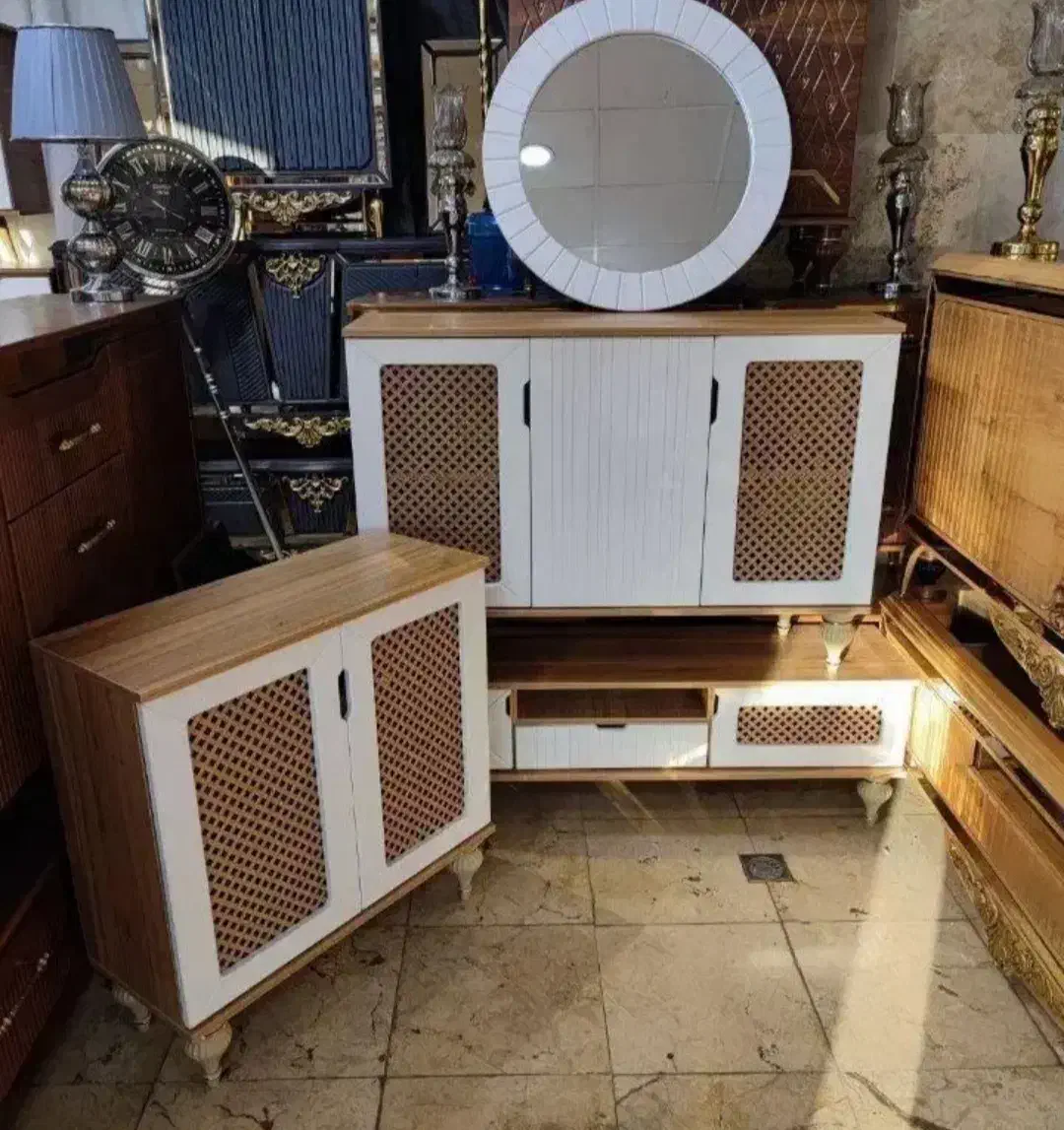 دسته مخفی طرح لبخند|جاکفشی، کمد، دراور|خرم‌آباد, |دیوار