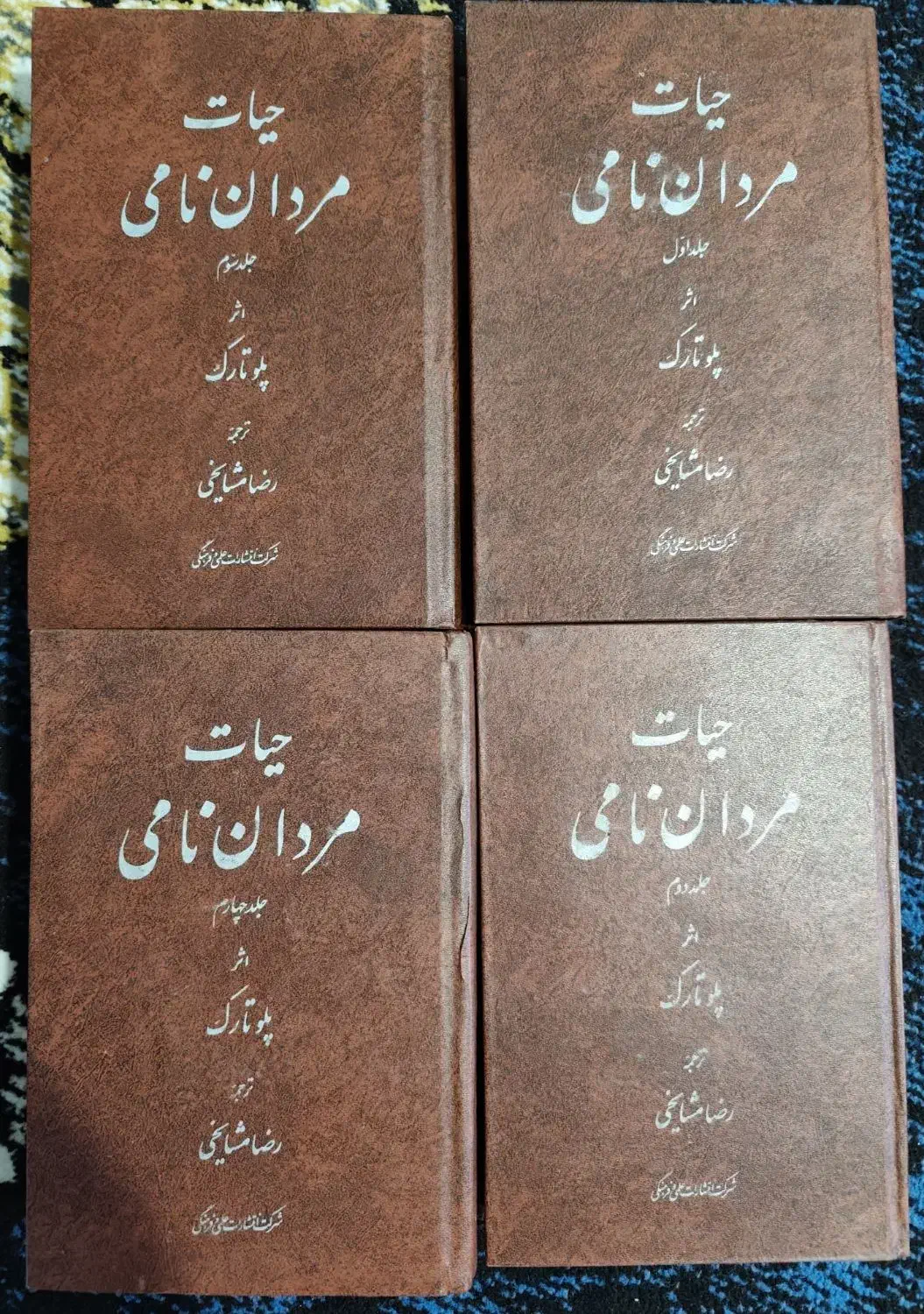 کتاب تاریخ حیات مردان نامی و غیره|کتاب و مجله تاریخی|بروجرد, |دیوار
